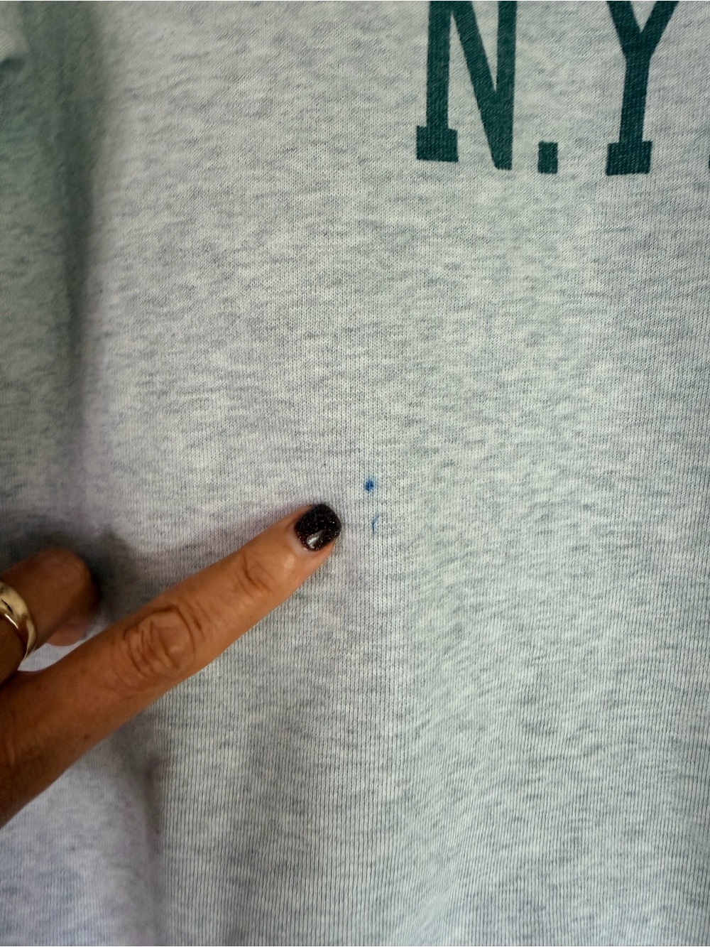 BRANDY MELVILLE JOHN GALT Montauk N.Y. Crewneck Sweatshirt SMALL - Picture 2 of 3